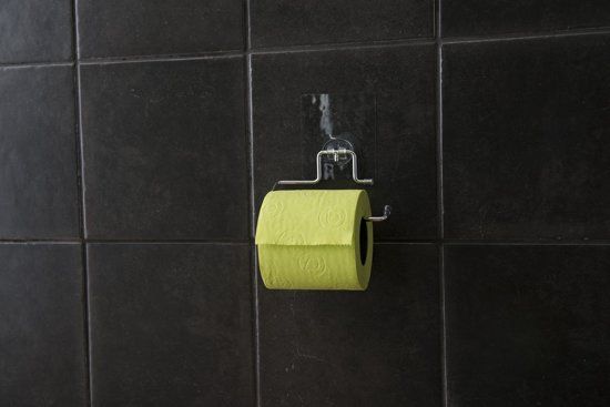 Compactor Bestlock Magic Wandgemonteerde Toiletpapierrolhouder - Zilver