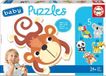 Educa Set van 5 Puzzels Kinderen Dieren