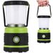 FORA Lanterne de camping LED, 1000 lm, ABS, vert