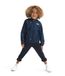 THE NORTH FACE Never Stop Wind Shell-jas Summit Navy Tnf Shadow Toss Print 6 jaar