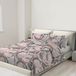 Ibenzoa® Beddengoed Set van 200x200 cm met Rits en Hoekbanden 100% Microvezel, Inclusief Kussenslopen