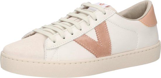 Victoria sneakers laag berlin Oudroze 37 - Vrouwen - Leer/Textiel/Rubber - Maat 37