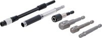 BGS Do it yourself BGS Diy 20819 Adapter- en verlengset, voor boormachines, 6-delig