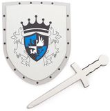 Little Adventures Zwaard & Schild Set Blauw