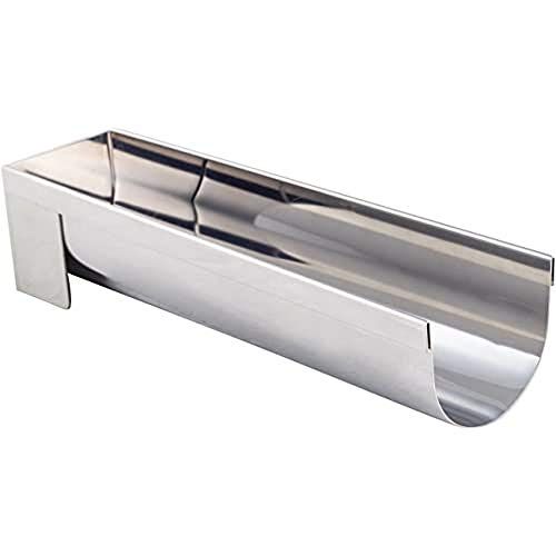 DE BUYER - 3206.30 - Dakgoot - Rond - Roestvrij Staal - 30 x 8 cm - Zilverkleurig