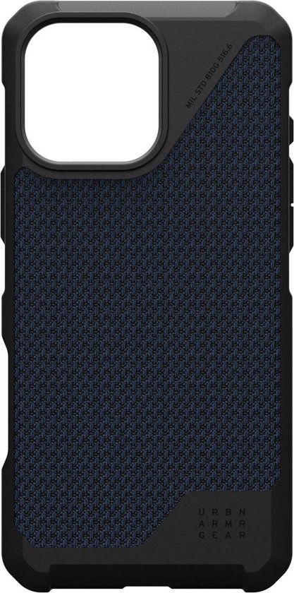 Urban Armor Gear UAG Metropolis LT MagSafe Backcover voor de Apple iPhone 16 Pro Max - Kevlar Mallard