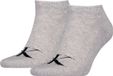 Calvin Klein Chaussettes basses - Logo monogramme - Coton - Gris - Taille 46