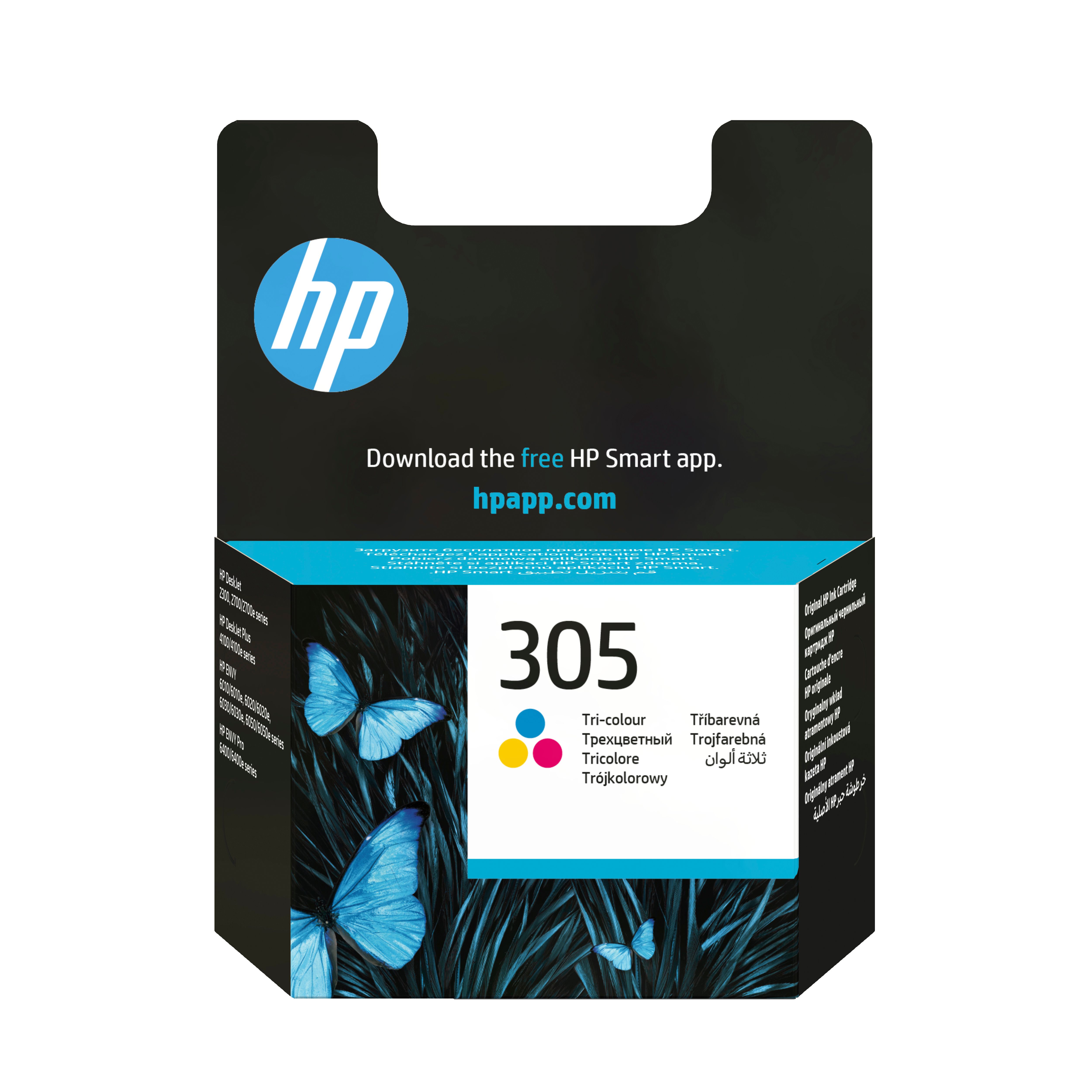 HP 305 Inktcartridge - Origineel - Cyaan/Magenta/Geel