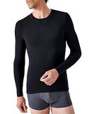 Damart - T-shirt met lange mouwen Thermolactyl Sensitive - Heren - Zwart - L