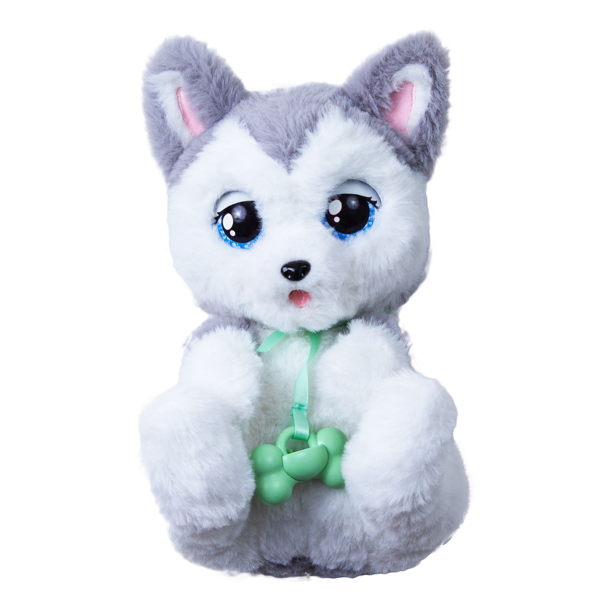 IMC Toys Baby Paws Husky - Interactief pluchen hondje