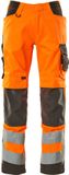 Mascot Safe Supreme Broek met kniezakken 20879-236 - hi-vis oranje/donkerantraciet - C46