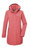 killtec dames Functionele parka/parka met afritsbare capuchon KOS 30 WMN PRK, hell sienna rot, 42, 42918-000