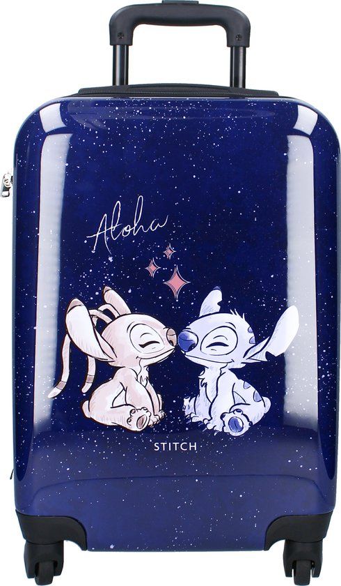 Stitch Stitch's Angel Trolley Koffer - Navy