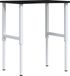vidaXL Werkbank 80x60x(71,5-98) cm chêne brun foncé