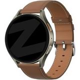 Bandz Bracelet cuir 'Easy Fit' Amazfit GTS 4 (marron)