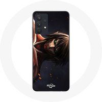 Maniacase Etui voor Samsung Galaxy A32 5G Anime Eren Yeager Attack on Titan