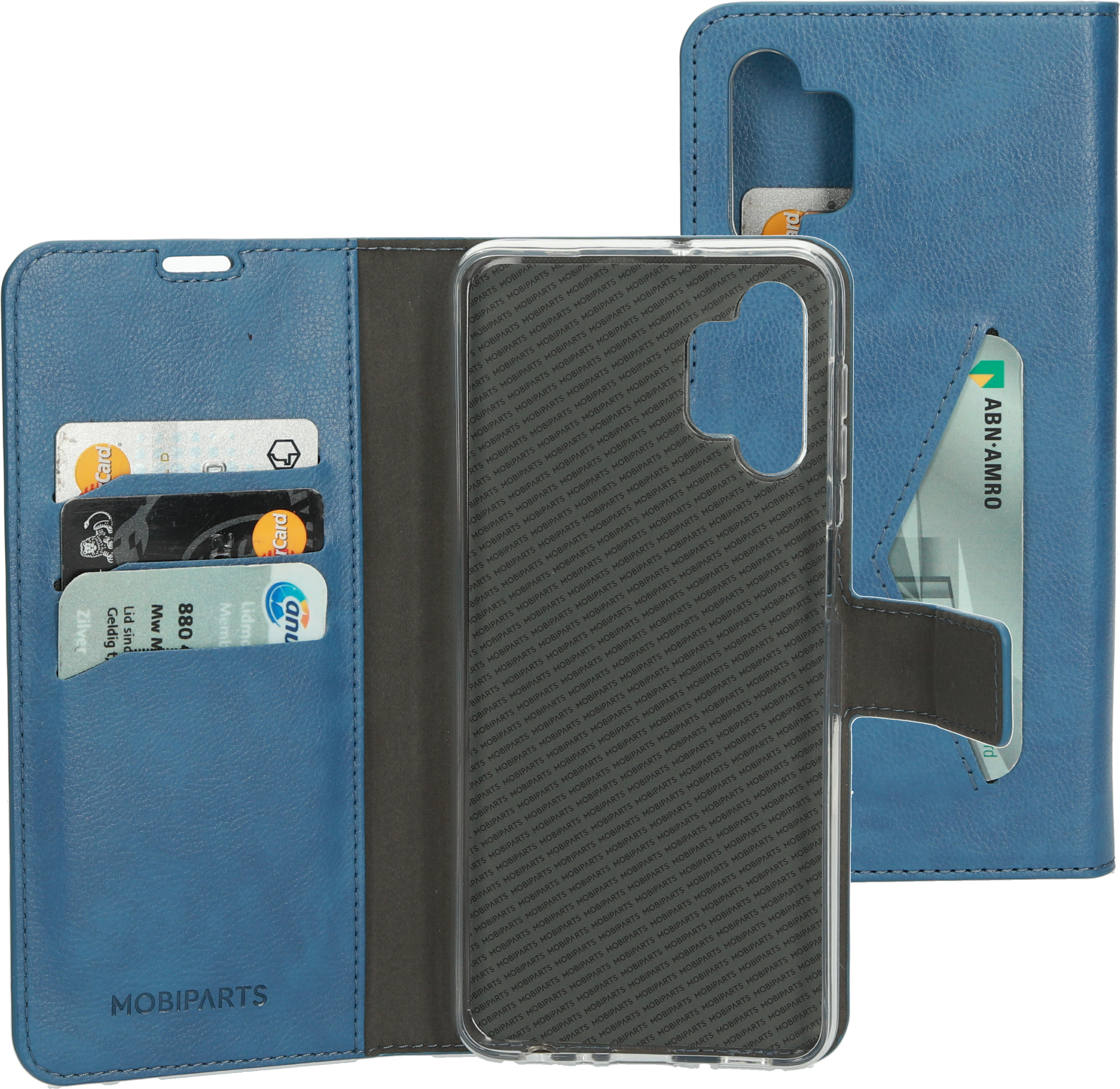 Mobiparts Classic Wallet Case Samsung Galaxy A32 5G (2021) Steel Blue blauw / Galaxy A32 5G (2021)