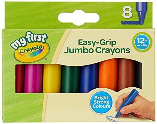 Crayola My First Jumbo Kleurpotloden (8 stuks) - Veelkleurig
