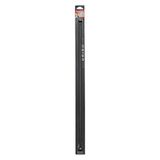Douceur d'Intérieur Bolla gordijnroede, uittrekbaar, 10 mm, antraciet, 60 < 80 cm