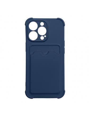 Lmobile Card Armor beschermhoes voor Xiaomi Redmi 10X 4G / Xiaomi Redmi Note 9 Card Wallet Air Bag Armored Blue