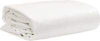 vidaXL - Zeil - 650g/m² - Wit - 4 x 6 m - Canvas met PVC-coating