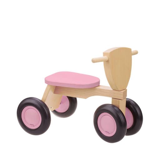New Classic Toys Loopfiets Road Star - Roze