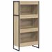 vidaXL Bibliothèque chêne Sonoma 60 x 30 x 121 cm