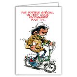 Gaston Lagaffe GLCT-0121 verjaardagskaart met hartmotief