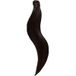 Rapunzel of Sweden Queue de cheval Lisse / À clip / Volume léger 1.2 Noir Brun 40 cm Extensions de cheveux