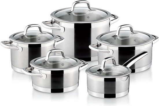 Tescoma President Kookpannenset - 10 delig - RVS