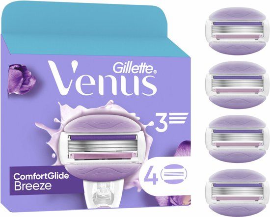 Gillette Venus Scheermesjes ComfortGlide Breeze - 4 stuks