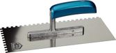 KWB Spatule à colle spatule à colle plâtre - 280 x 130 mm - Inox - Taille des dents 6 mm
