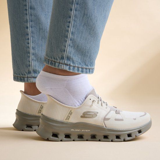 Skechers GLIDE-STEP PRO Heren Instappers - Naturel - Maat 45