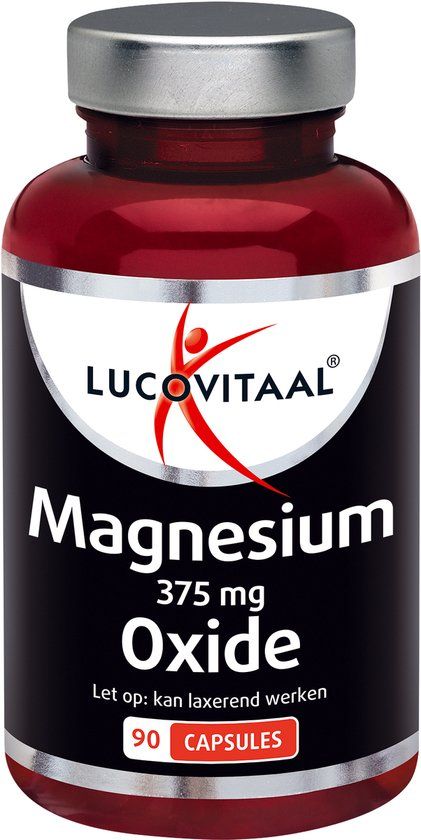 Lucovitaal Magnesium oxide 375mg 90 Capsules