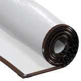 vidaXL Transparant zeildoek met zeilringen, 8x8 m, polyethyleen