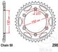 JT-Sprockets JTR298-40 tandwiel