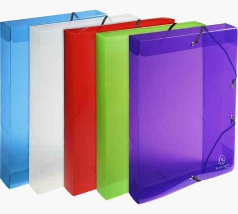 Exacompta A4 Multicolour Polypropylene Magazine Holder