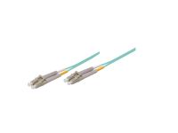 Alcasa 0.5m, 2xLC InfiniBand en Glasvezelkabel 0,5 m LC Turkoois