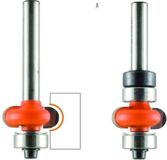 CMT Radiusfrees, HM, met lager, Z2, R=5, Ø 22,7 x 10/57 mm. S=Ø6