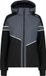 CMP Damesjas met capuchon en ritssluiting, zwart, L