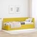 Maison Exclusive - Cadre de lit d'angle jaune 80 x 200 cm, velours