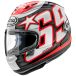 Arai RX-7V Evo Hayden Reset, casque intégral, couleur: Noir/Blanc/Rouge, taille: XS
