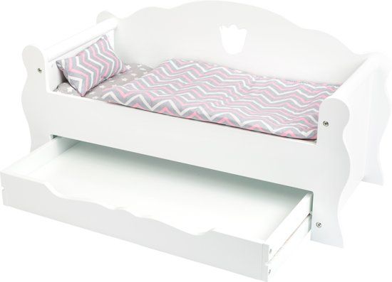 Small foot company small foot - Doll's Day Bed - White - For Baby Dolls - 3+ Years