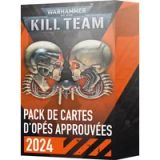 Games Workshop Warhammer 40k - Kill Team Cartes d'opes approuvees (Fr)