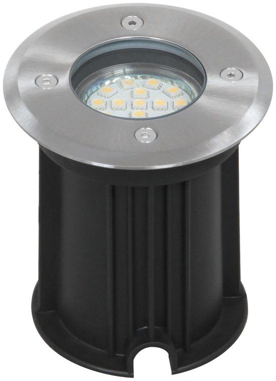 Ranex Bolton Grondspot - LED - RVS - IP65 - 3W - Warm Wit