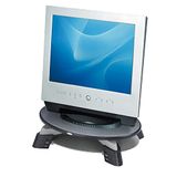 Fellowes Monitorstandaard met 45° draaibaar platform, in hoogte verstelbaar, voor TFT/LCD-monitoren tot 14 kg, compact