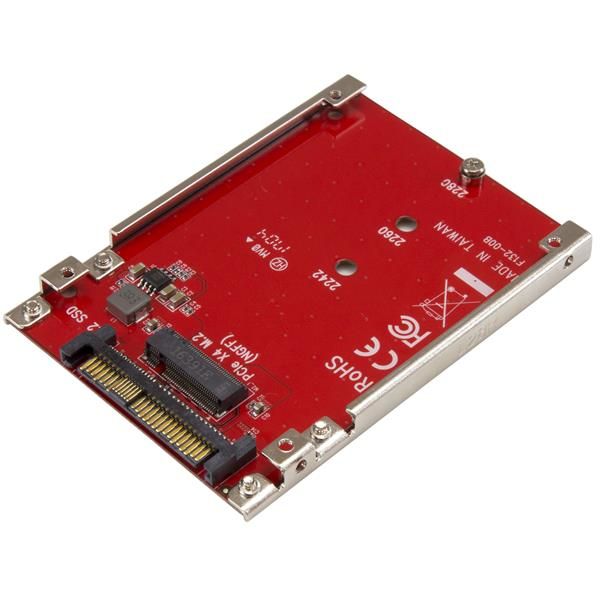StarTech.com StarTech M.2 naar U.2 SFF-8639 adapter - M.2 PCIe NVMe SSDs