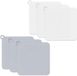Bouchon de vidange antidérapant en silicone, 20x20 cm, pour douche, carré, anti-odeur