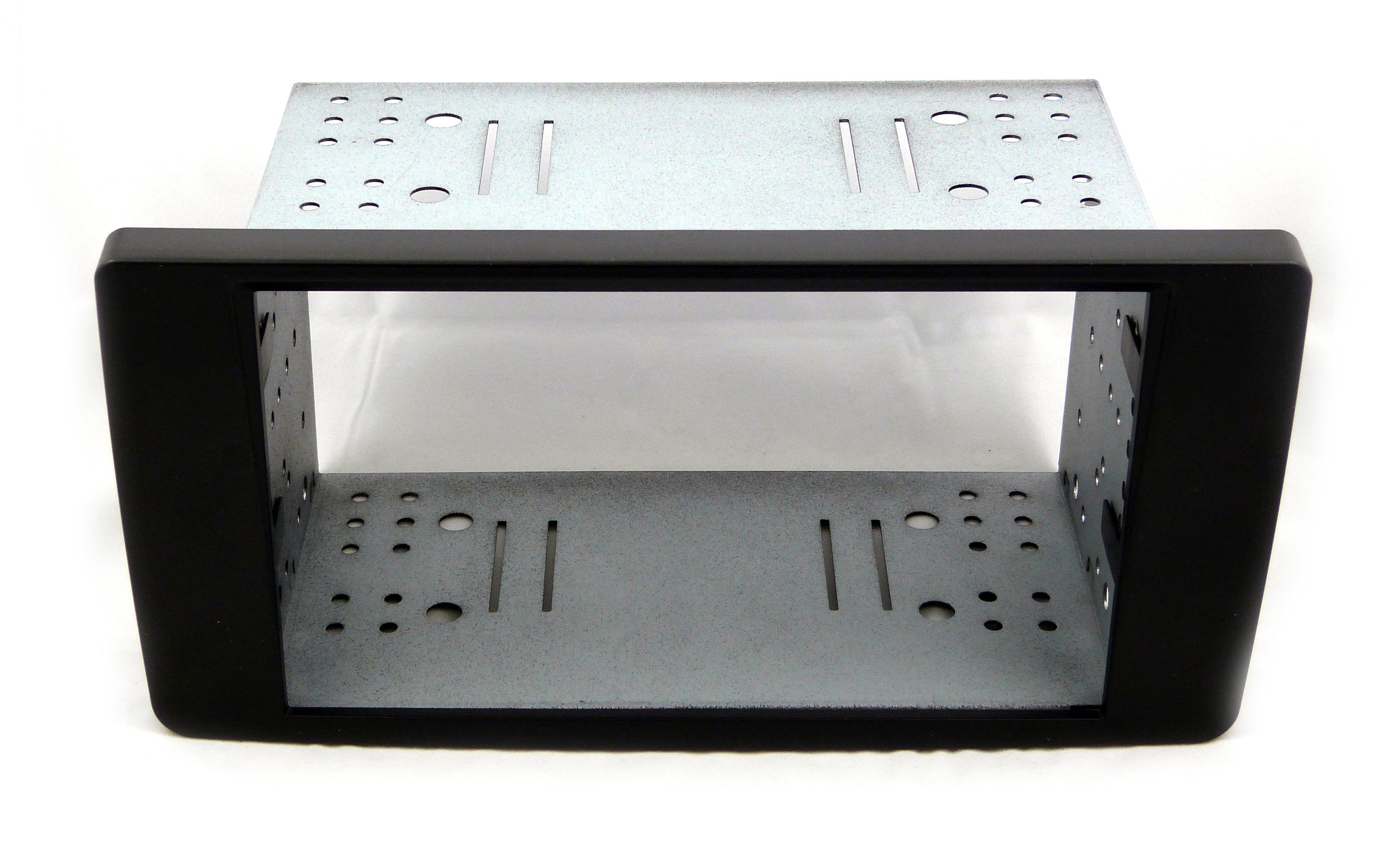 2-DIN Paneel - Rubbertouch zwart - MAN 2007-2020