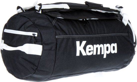 Kempa Sporttas Unisex - zwart/wit - Polyester - One size